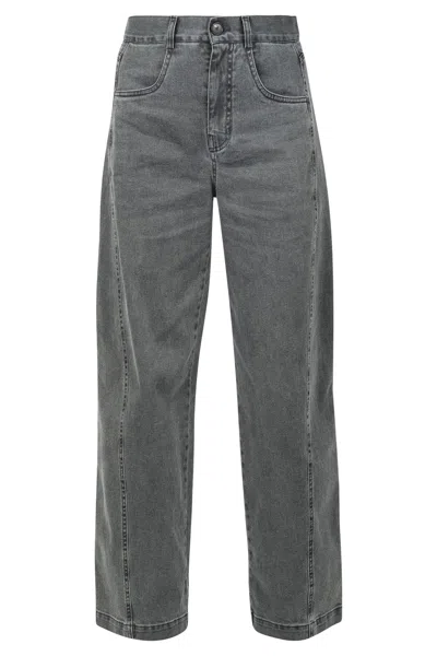Tela - Trousers - 460447 - Antracite In Gray