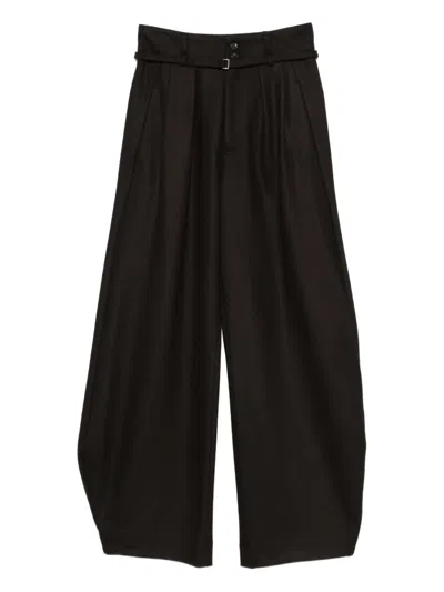 Tela Belted Trousers In Black
