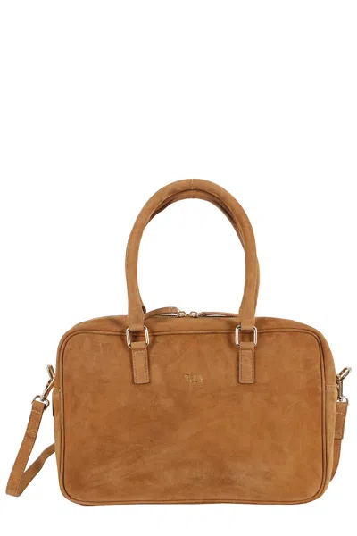 Tela Borsa Tamigi In Brown