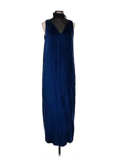 Tela Casual Dress In Blue