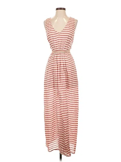 Pre-owned Tela Casual Dress In Red