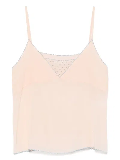Tela Cherie Top In Rosa