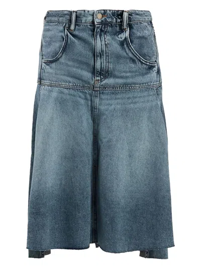 Tela Cotton Midi Skirt