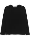 Tela Cotton T-shirt In 黑色