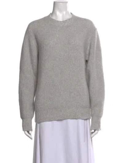 Pre-owned Tela Crew Neck Sweater In Gray