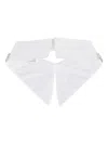 Tela Crystal-embellished Pointed Collar In White