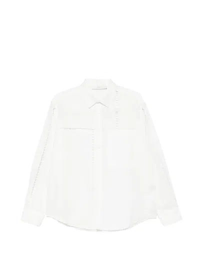 Tela Cutout Shirt In White