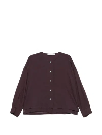 Tela D.pepper Long-sleeve Shirt In Purple