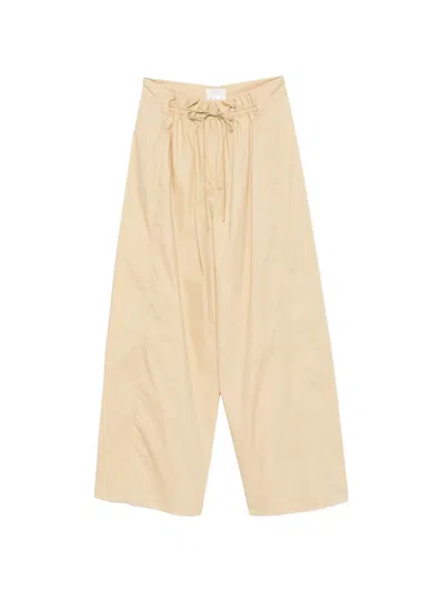 Tela Drawstring-waist Trousers In Neutral