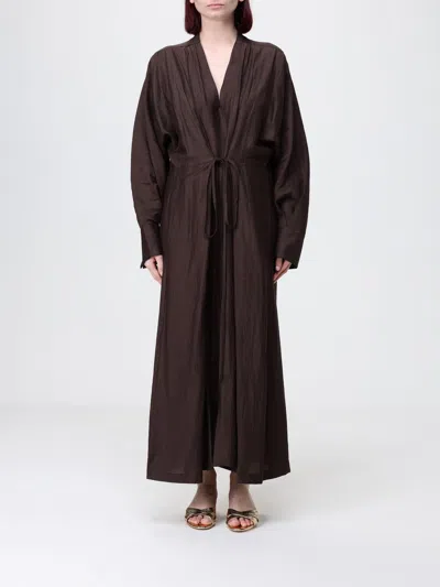 Tela Dress  Woman Color Brown