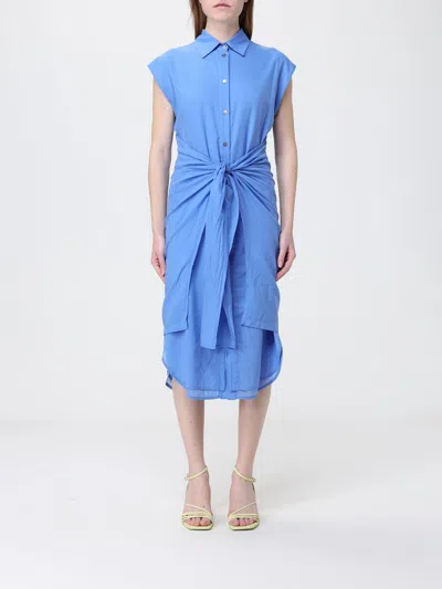 Tela Dress  Woman Color Gnawed Blue