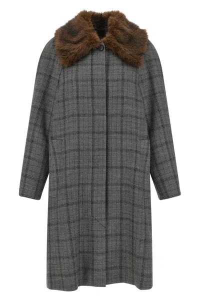Tela Gavin Coat In Gray