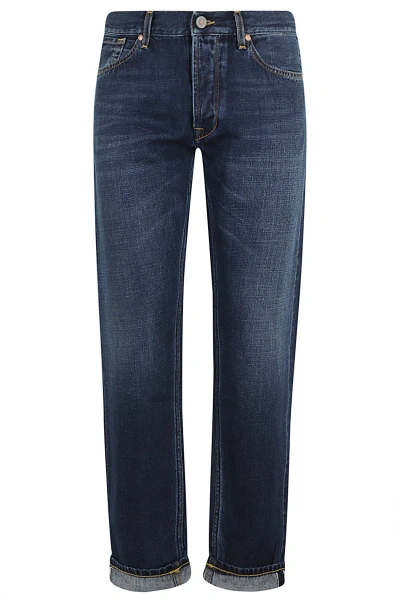 Tela Genova Cosmy 2f Jeans Denim Scuro In Blue