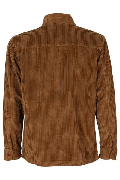 Tela Genova Greto Shirt In Brown