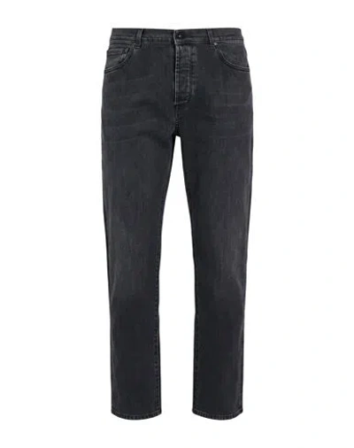 Tela Genova Man Jeans Black Size 32w-31l Cotton, Polyester, Elastane