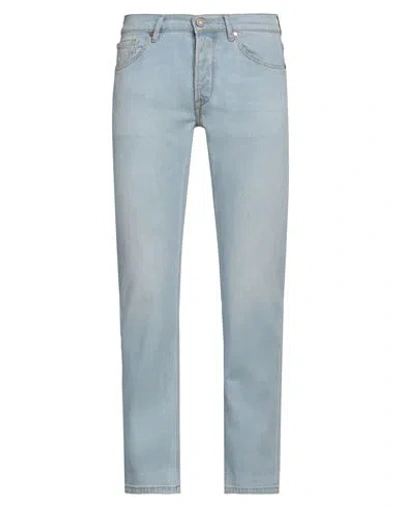 Tela Genova Man Jeans Blue Size 30w-32l Cotton, Elastane