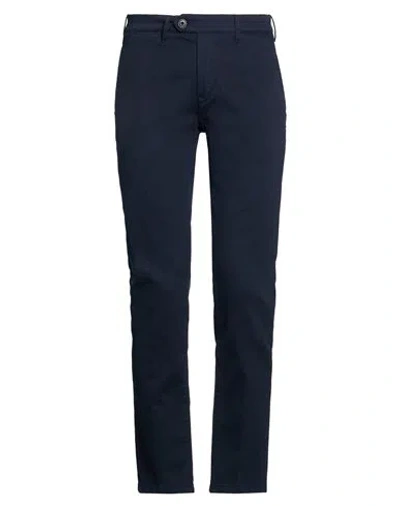 Tela Genova Man Pants Blue Size 30 Cotton, Elastane