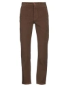Tela Genova Man Pants Brown Size 32 Cotton