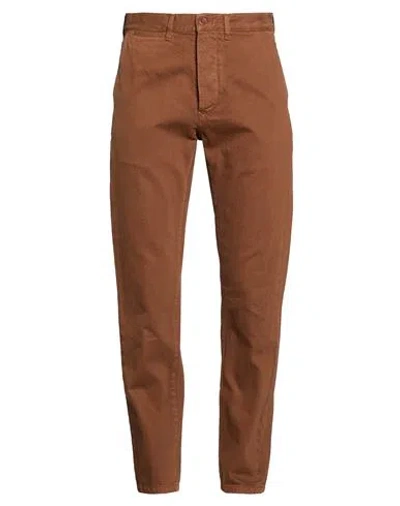 Tela Genova Man Pants Brown Size 32 Cotton