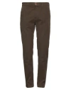 Tela Genova Man Pants Khaki Size 33 Cotton In Beige