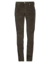 Tela Genova Man Pants Military Green Size 32 Cotton