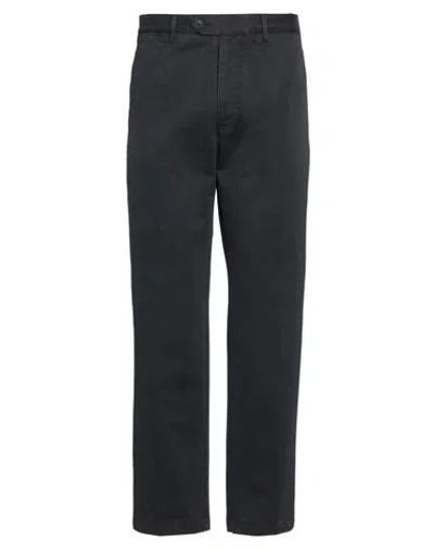 Tela Genova Man Pants Navy Size 35 Cotton In Navy Blue