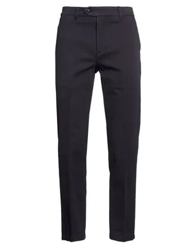 Tela Genova Man Pants Navy Size 32 Cotton, Elastane