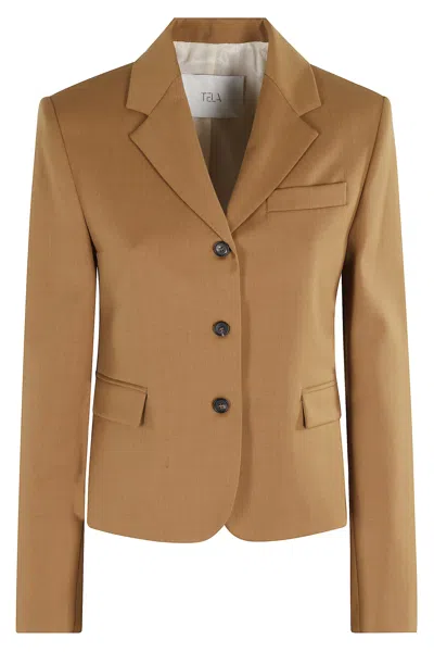 Tela Giacca Robbie In Brown