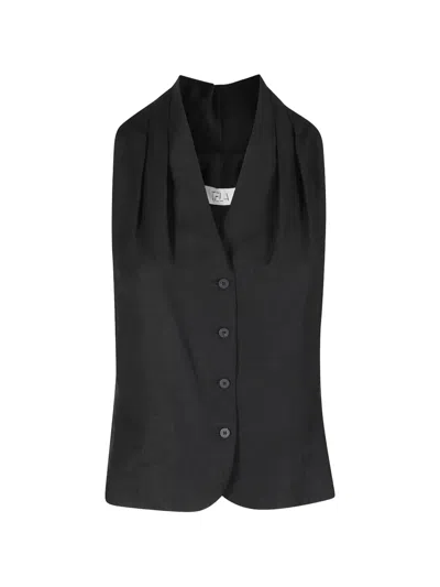 Tela Gilet Cedro In Black
