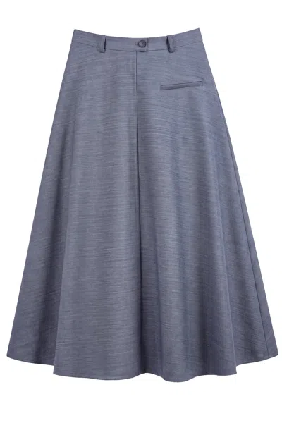Tela - Gonna - 480119 - Grey In Grigio