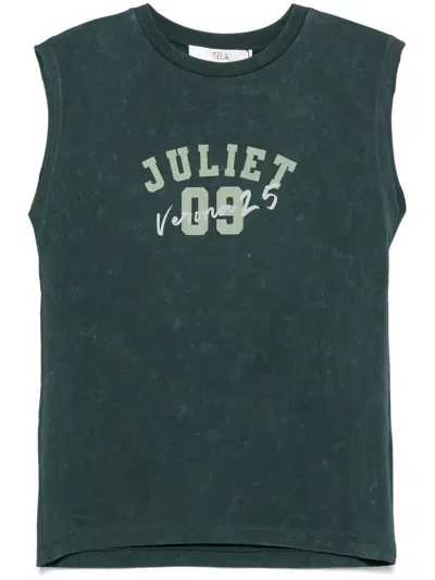 Tela Graphic-print Tank Top In Multicolor