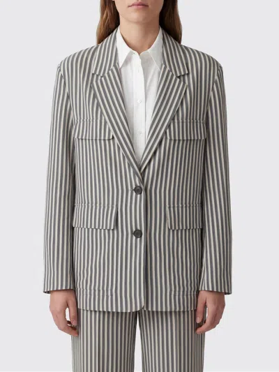 Tela ジャケット  レディース カラー ブラック In Gray