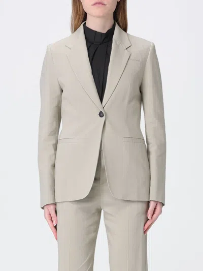 Tela Jacket  Woman Color Pearl In Gray