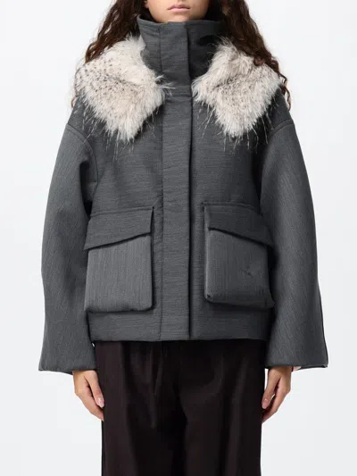 Tela Jacket Woman In Gray
