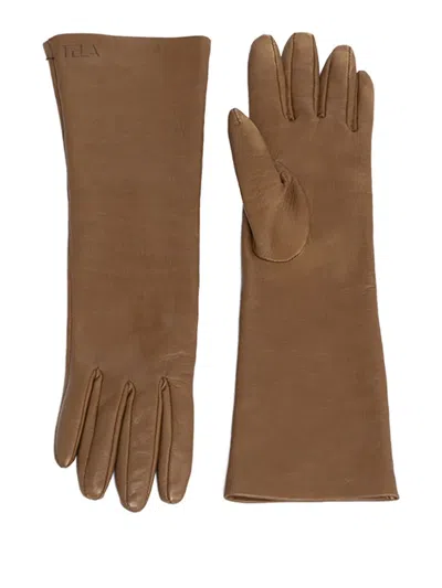 TELA 凹面压花LOGO手套