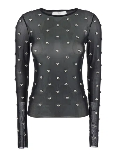 Tela Lux Top In Black