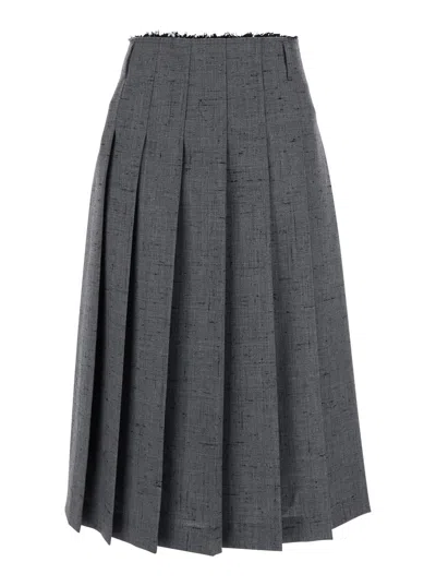 TELA MERIDIA PLEASTED SKIRT