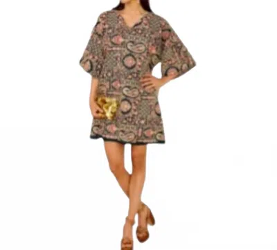 Tela Milos Mini Dress In Brown