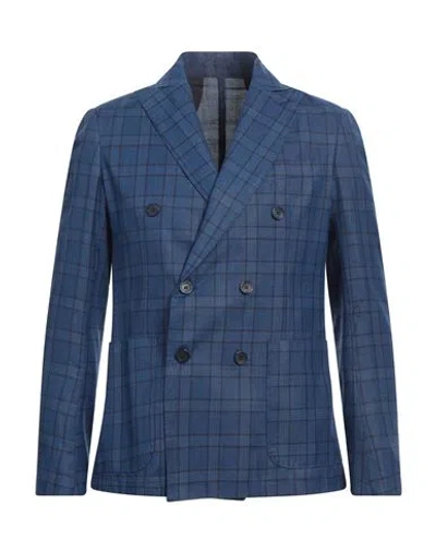 Tela-n° By Takeshy Kurosawa Man Blazer Blue Size 42 Polyester, Elastane