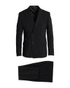 Tela-n° By Takeshy Kurosawa Man Suit Black Size 46 Polyester, Viscose, Elastane