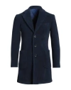 Tela-n° Man Coat Navy Size 40 Polyester