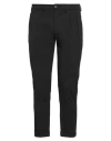 Tela-n° Man Pants Black Size 38 Cotton, Nylon, Elastane