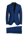 Tela-n° Man Suit Blue Size 40 Wool, Polyester, Elastane In Blue