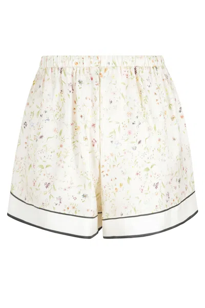 Tela Pantaloncino Drucciolino In White