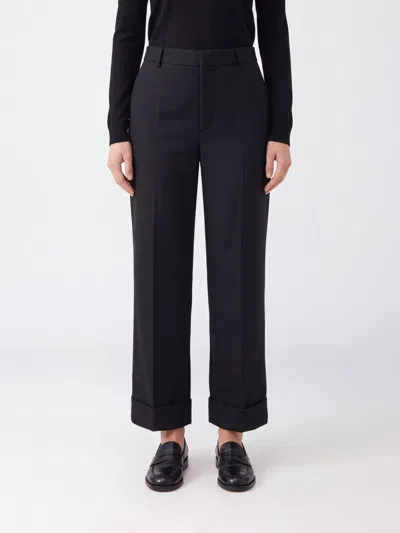 Tela Pants Woman Color Black