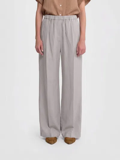 Tela Pants Woman  In Gray