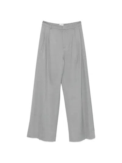 Tela Pleated Trousers In Gray