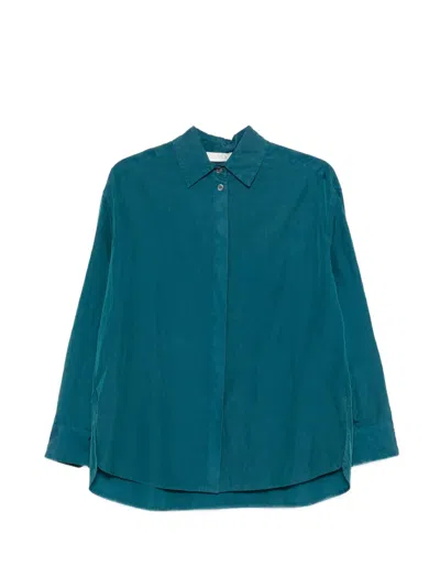 Tela Point-collar Shirt In Blue