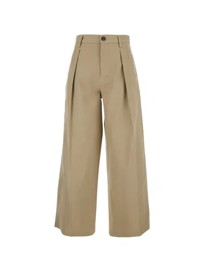 Tela Rubicon Pleated Trousers In Multi