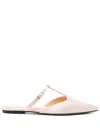 Tela Mules Aus Satin In Rosa